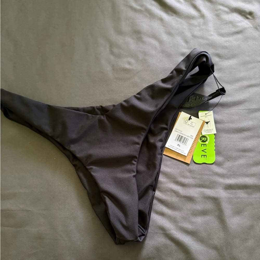 Volcom Charcoal Women's Bikini Bottom